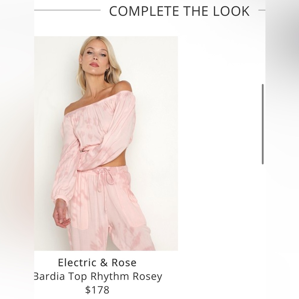 Electric & Rose Rhythm Rosy Tie Dye set XL - Picture 5 of 11
